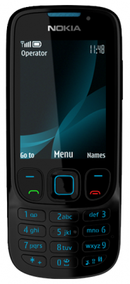 Nokia 6303i Classic black (изображение с сайта Noika)