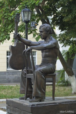 Памятник Владимиру Высоцкому в Воронеже