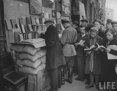 Торговля книгами осенью 1941 года в Москве