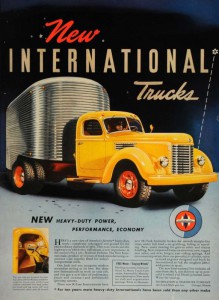Реклама автомобилей International K-7